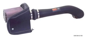 Hummer H2 Performance Air Intake - K&N Engineering - Roto-molded with HDPE tube, High-Flow Air Filter - `03-`07 Hummer H2 Performance Air Intake - K&N Engineering - Roto-molded with HDPE tube, High-Flow Air Filter - `03-`07